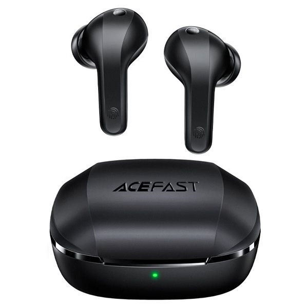 Acefast Hybrid Active Noise Cancelling Earbuds - Black