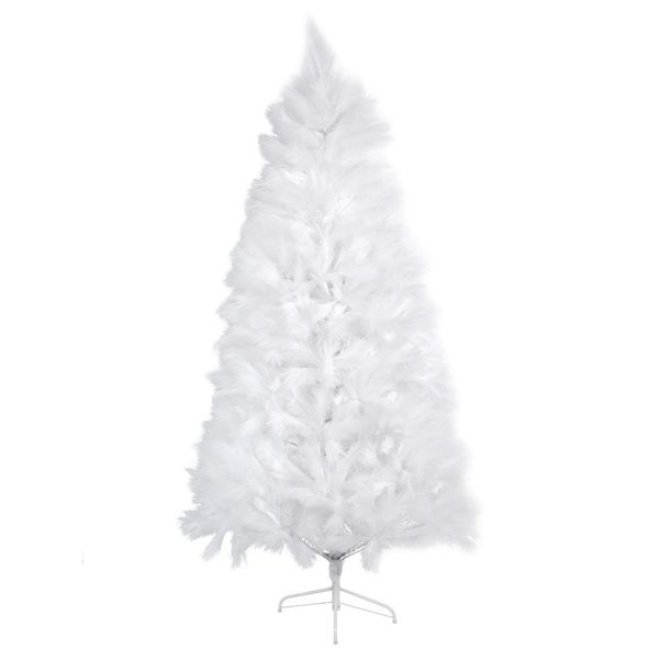 First Dutch Brands Snowbelle Feathered Christmas Tree White 180cm