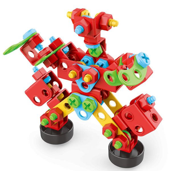 Children's Assembling Educational Building Blocks Nut Assembly Toys