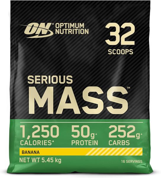 Optimum Nutrition Serious Mass 5.45kg - Banana