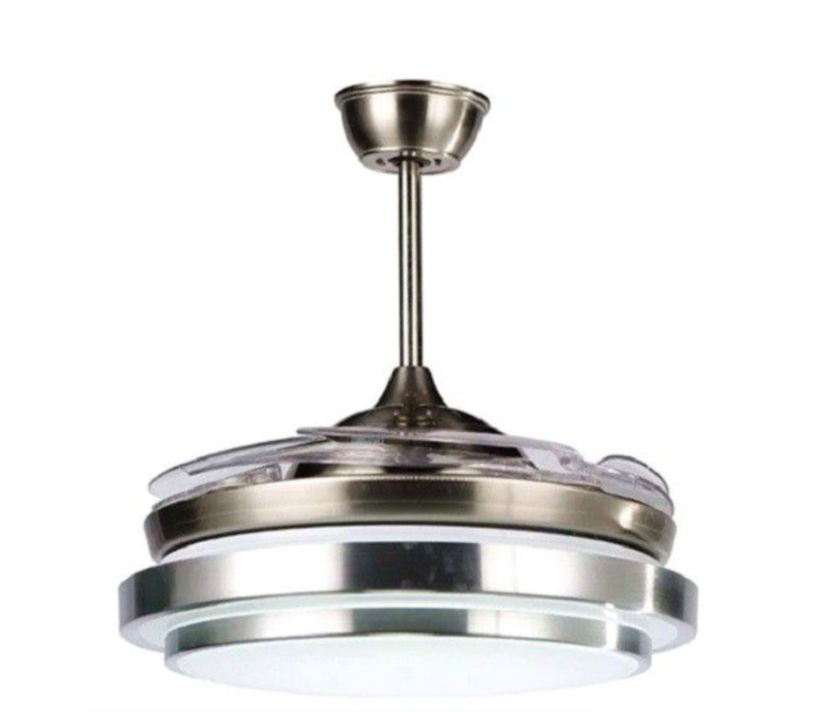 Retractable Ceiling Fan With Remote Control