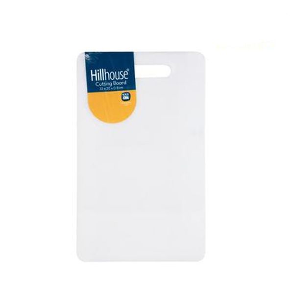 Hillhouse Plastic Cutting Board White - 33 x 22 x 0,5cm