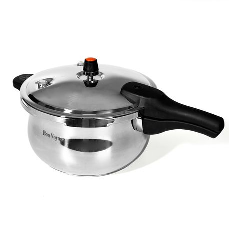 Bon Voyage Stainless steel Pressure Cooker 7 Litre Shop Today. Get it Tomorrow takealot