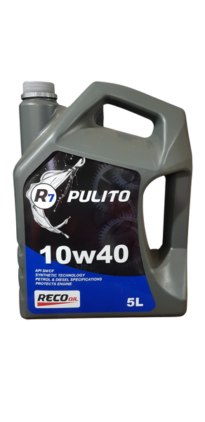 Reco Pulito Synthetic Engine Oil - 10W40 5L