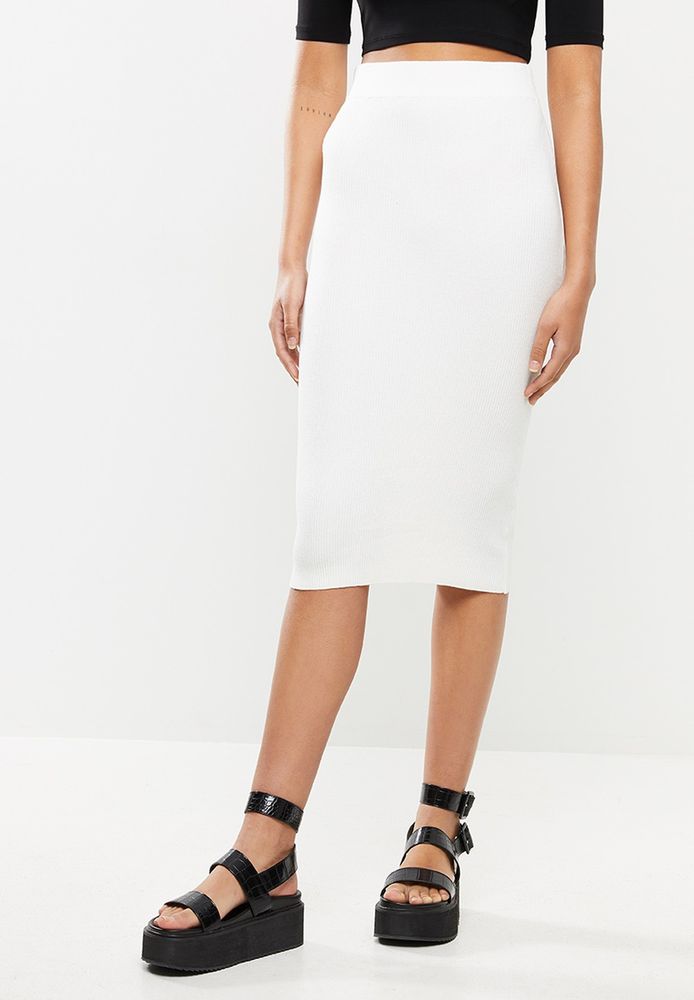 Women's Glamorous Formal pencil skirt - white | Buy Online in South ...