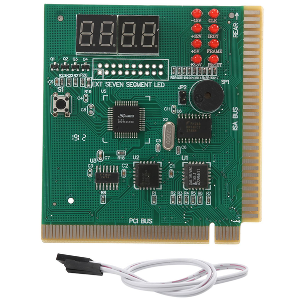 Diagnostic PCI 4-Digit Card Motherboard Post Checker Tester Analyzer
