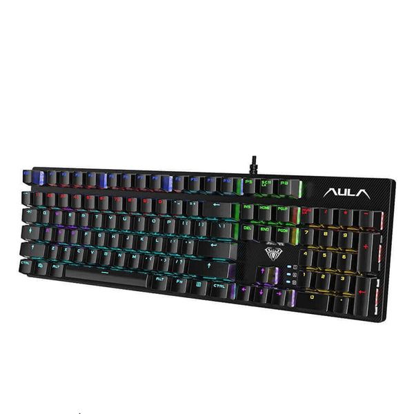 AULA F2022 Mechanical RGB Gaming Wired Keyboard