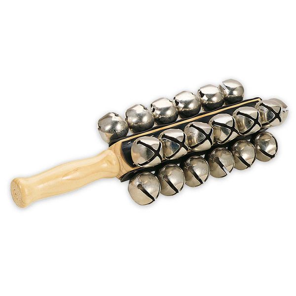 Toca Sleigh Bells On Wooden Handle
