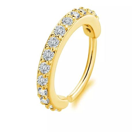 Nose ring gold deals plated