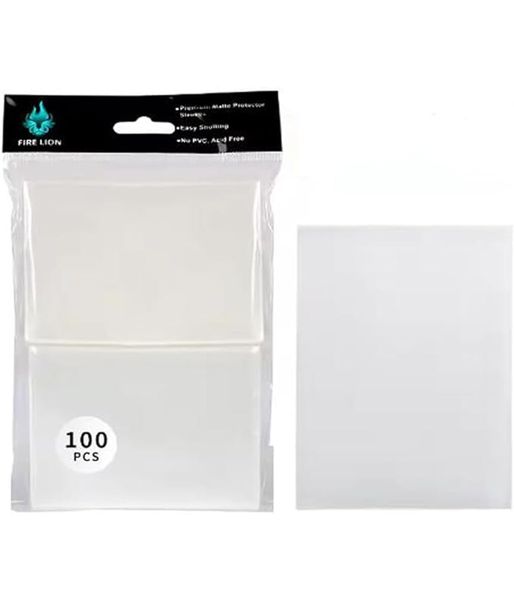 200 Counts Card Sleeves Plastic Card Protector for Football Game Cards