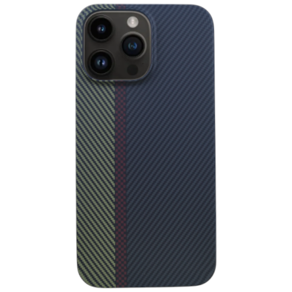Carbon Striped Phone Case Compatible With IPH14 Pro Max - Multicolor