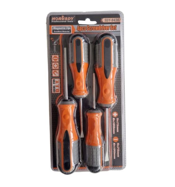 Horusdy-SDY94367 4 Pieces Screwdriver Set