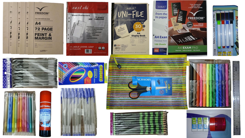 Stationery Pack for Primary School (Grades 1-7) | Back to School Essentials
