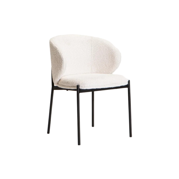 Simply Comfy Pearl Fabric Chair For Dinning , Lounge, Office or Bedroom