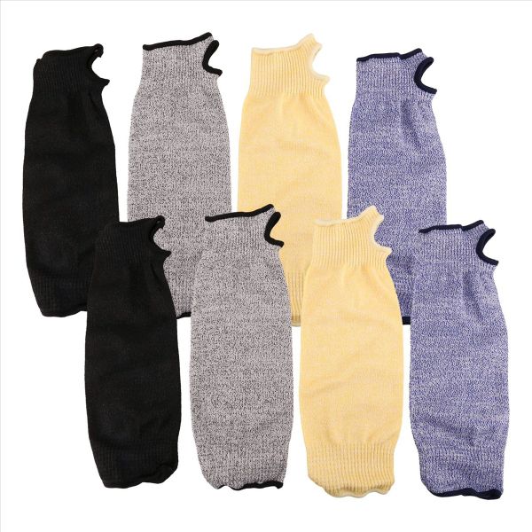 4 Pair Cut and Burn Resistant Sleeves Forearm Compatible with None