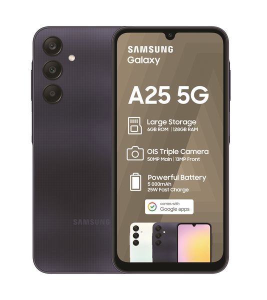 Samsung Galaxy A25 5G 128GB Dual Sim - Blue Black