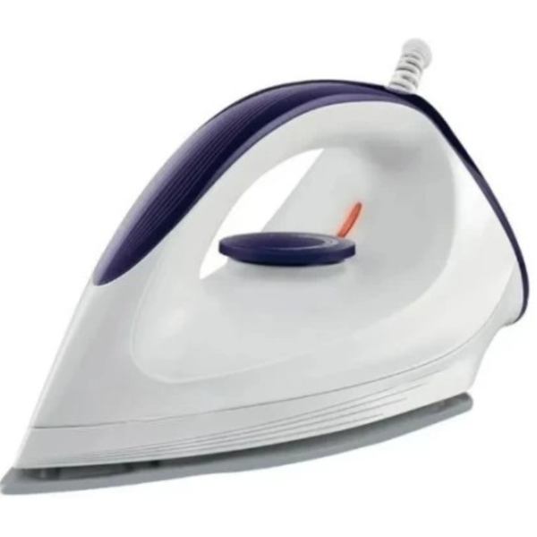 1200W Dry Iron - Non-Stick Plate, Auto Shut-Off, Lightweight