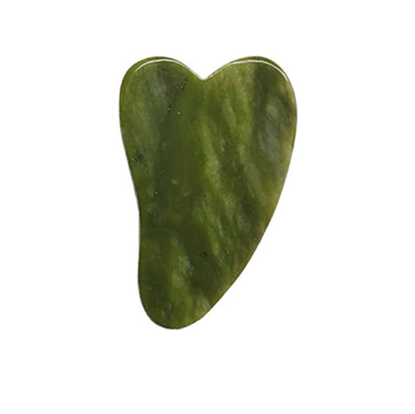 Natural Jade Gua Sha Facial Massager Real Stone Face Roller