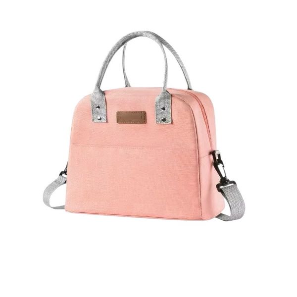 Cambrian - Lunch Bag with shoulder strap-Wm316 Pink