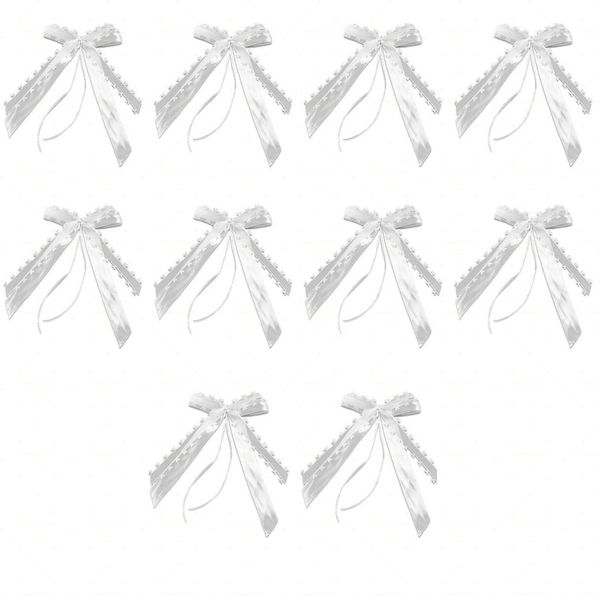 10 Pack Car Bows Wedding Car Decoration, Car Decoration Bows