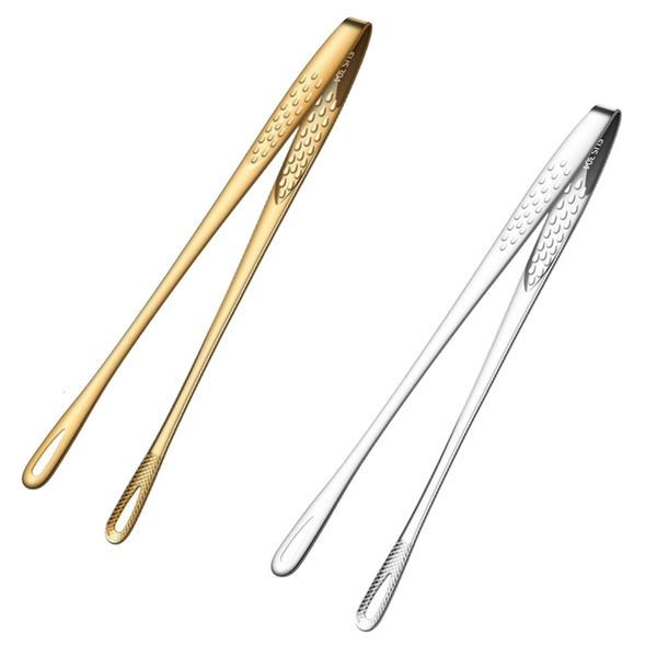Kitchen Camping Stainless Steal Long Handle Braai Tongs (30cm) Set of 2
