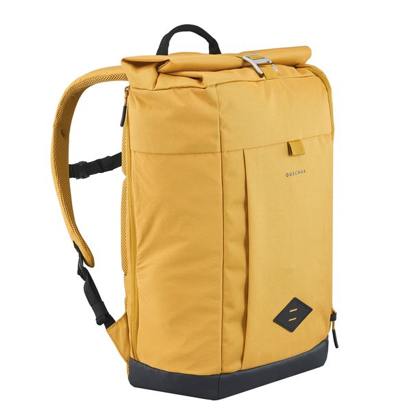 Quechua Backpack NH500 23 L Escape Roll-top - Yellow