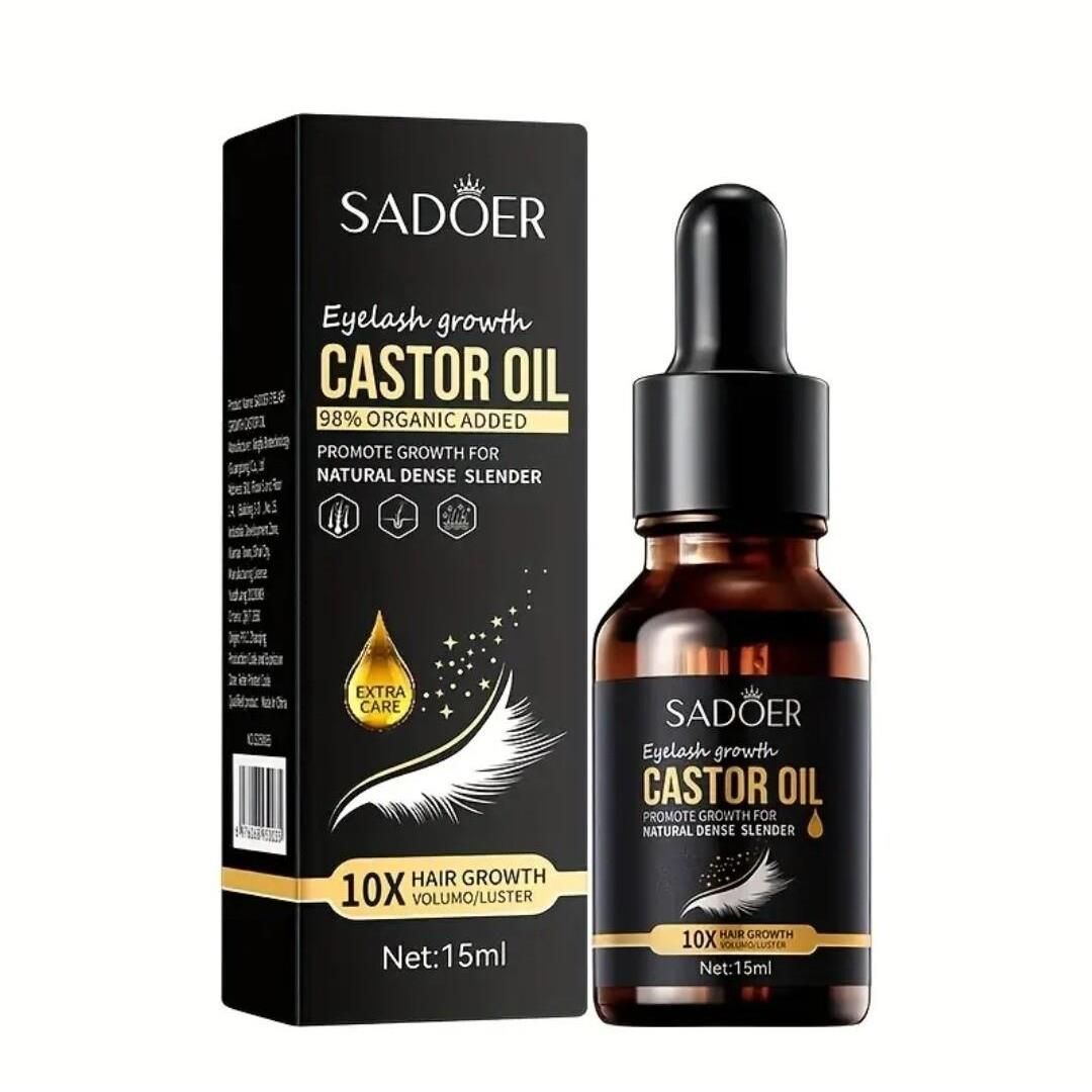 Sadoer Castor Oil Eyelash Growth Serum Shop Today. Get it Tomorrow