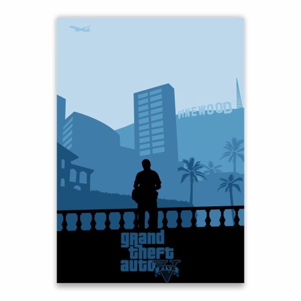 Grand Theft Auto Five Poster - A1