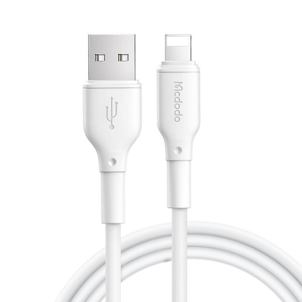 Mcdodo Fast Charging Apple iPhone Lighting Cable 3amp White Series USB-A