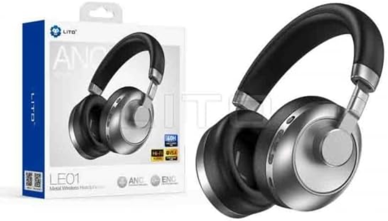 LITO LE01 Wireless Bluetooth Hifi Over Ear ANC ENC Headphones Headsets