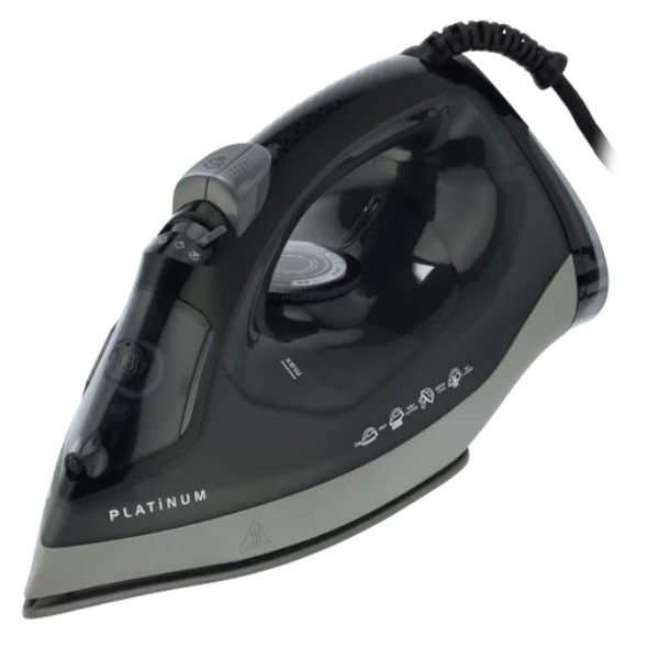 Platinum Ceramic Steam Iron 2200W - Steam Burst Self-clean Temp Control