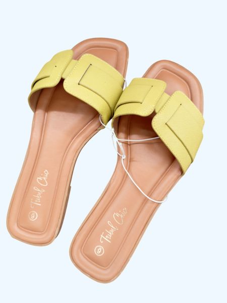 Ladies Flip-Flop Sandles - Green