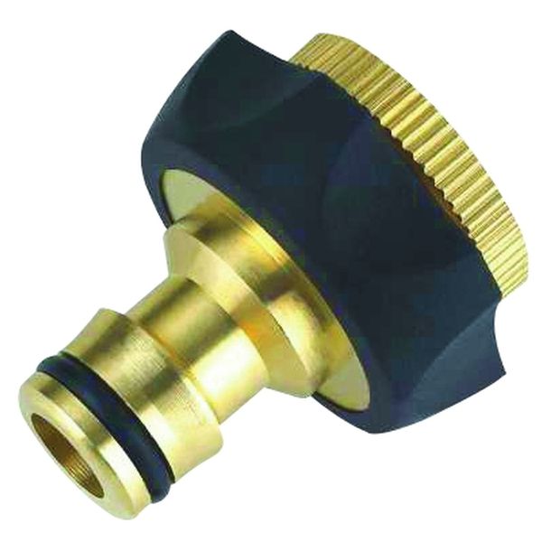 Gro Premium Brass Tap Adaptor -12.5mm &amp; 19mm