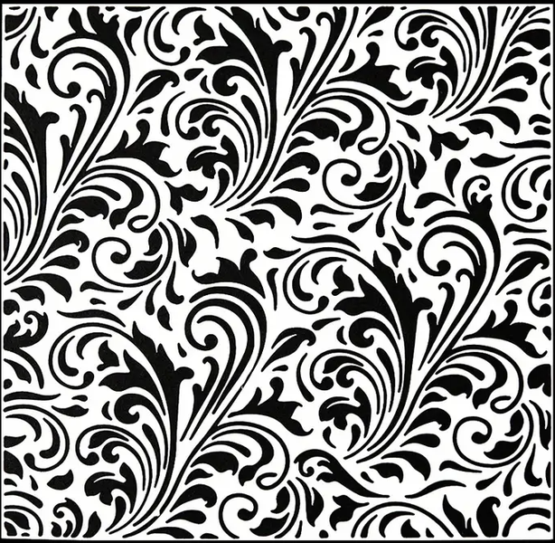 Elegance stencil - 15x15cm