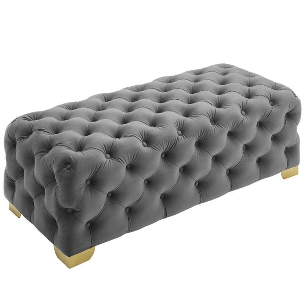 Sensible Tufted Button Bench