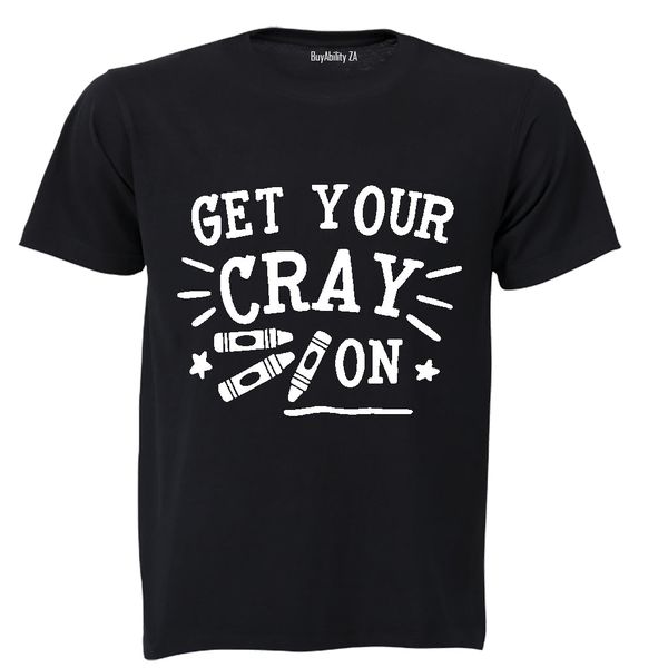 Get Your Cray On - Kids T-Shirt - White