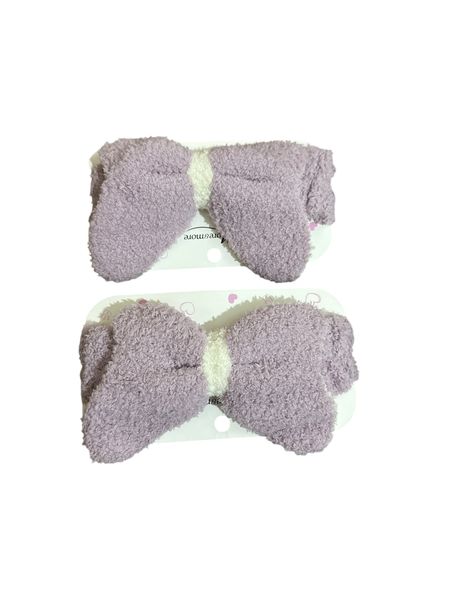 Set of 2 Soft Bow Spa Makeup Headband