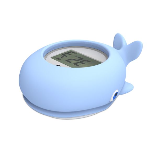 Blue Whale Baby Bath Tub Thermometer,LED Display &amp; Temperature Warning