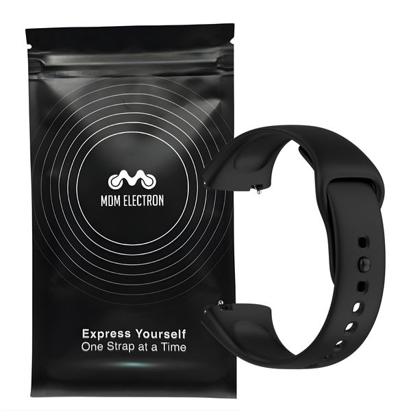 Silicone Strap compitable with Redmi Watch 3 Active-Black