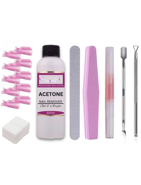 The Beautyholic Reusable Nail Soak Off Tools Set