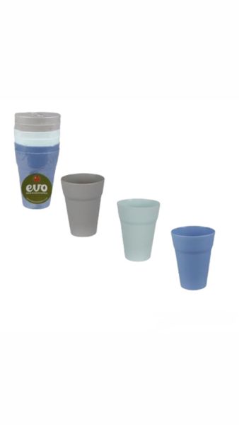 Pastel Tumbler Cups - 150ml - Set of 6
