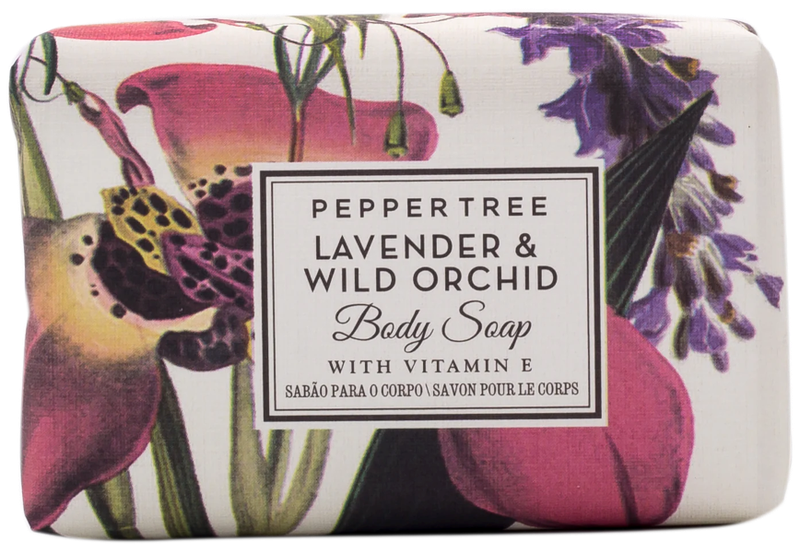 Pepper Tree Lavender &amp; Wild Orchid Soap 150g