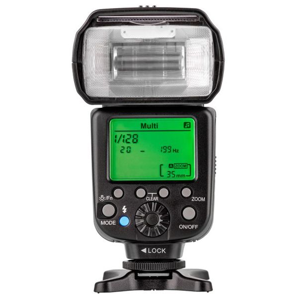Gloxy GX-F1000N 58GN iTTL 2,4 GHz Flash for Nikon Mirrorless &amp; DSLR Cameras