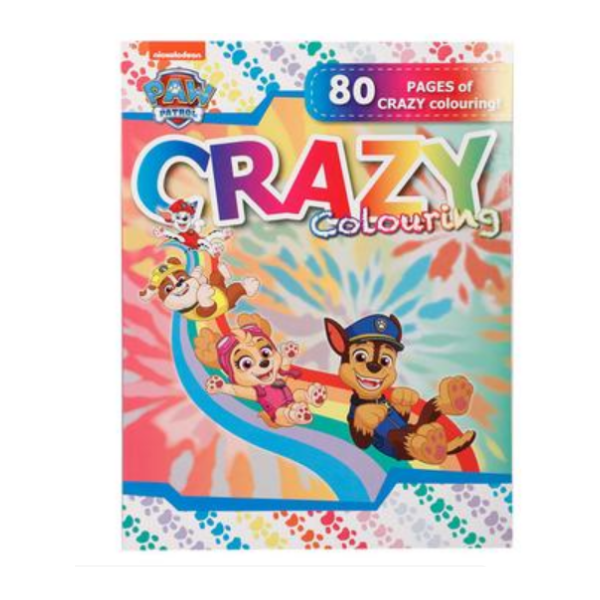 Crazy Colouring - Paw Patrol Colouring Book - Set of 2