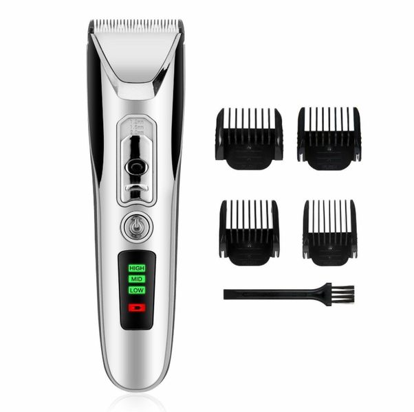 AB-J12 Electric Hair Clipper - Cordless Rechargeable Trimmer
