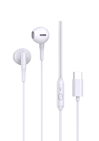 TechZA Super Bass Type-C Earphones with Microphone Stereo Headset TZ-HF02