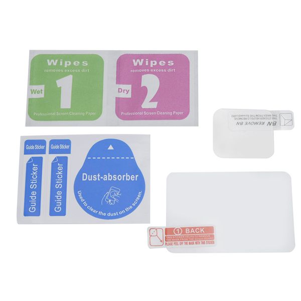 Tempered Glass for Hero7 Silver/White