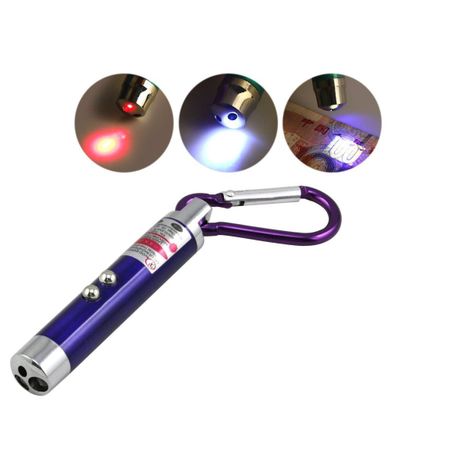 3 Laser Pointers Set - Red Green Blue by