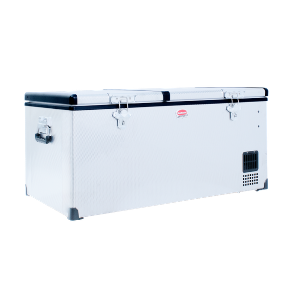 SnoMaster - 92.5L Low Profile Dual Compartment Fridge/Freezer (SMDZ-LP96D)