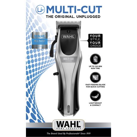 Wahl Cordless Lithium-Ion Multi-Cut Hair Clipper Kit (22 Piece) | Buy  Online in South Africa 